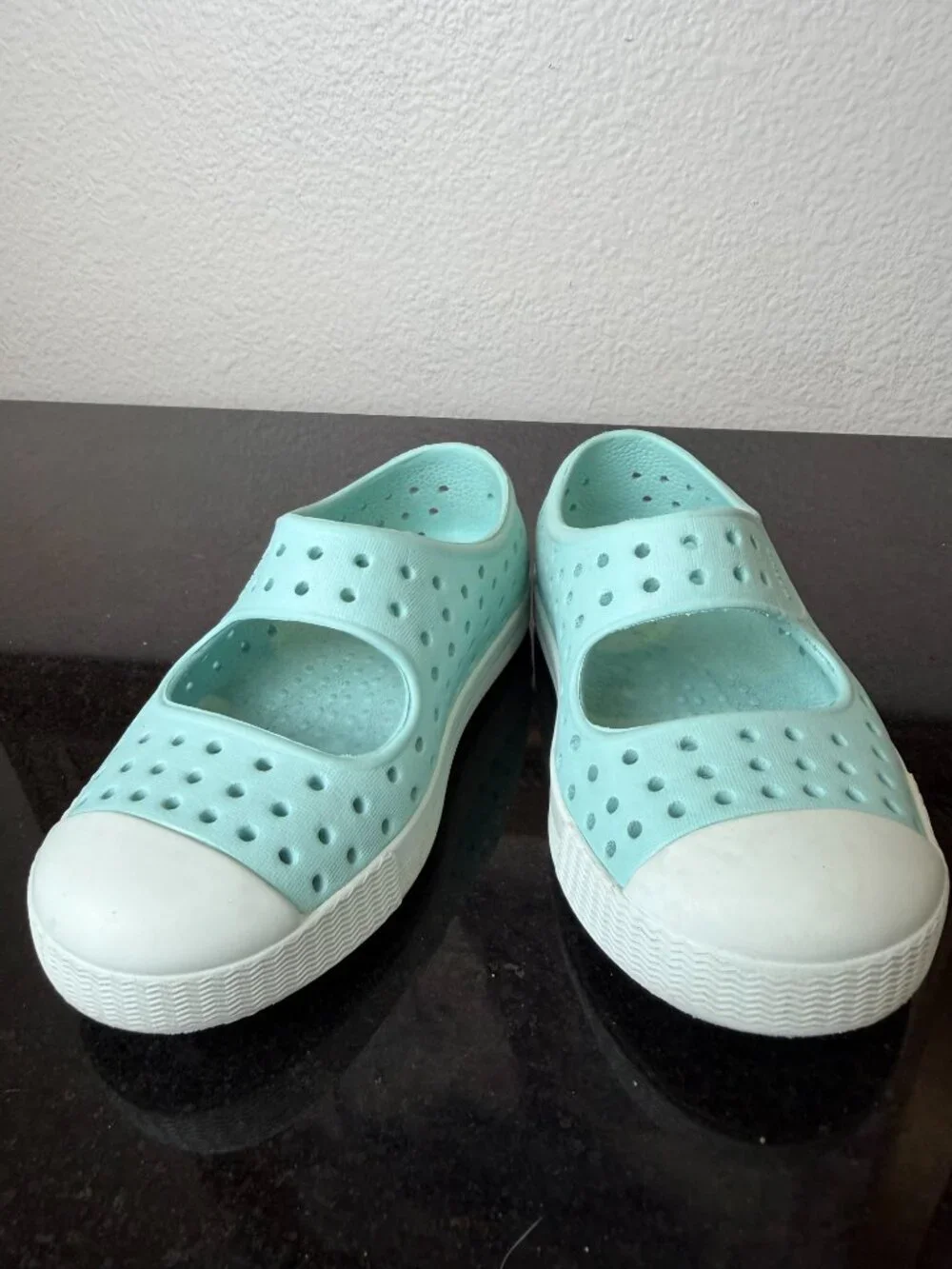 Native Shoes Unisex-Child Jefferson‎ Juniper Aqua (Toddler) Sneaker (C8)